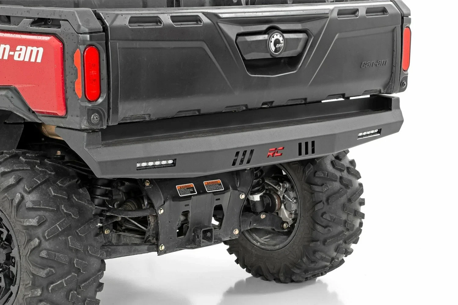 Fits Multiple Makes(Can-Am_Polaris) Bumper Rear 6_ Black Slimline LED Pair 93059